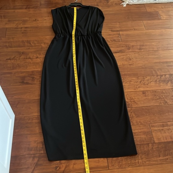 Talbots faux wrap Maxi Sleeveless Jersey Dress Size 1X - Picture 8 of 9